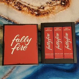 NWT Folly Fire Expensive Habits Lip Trio